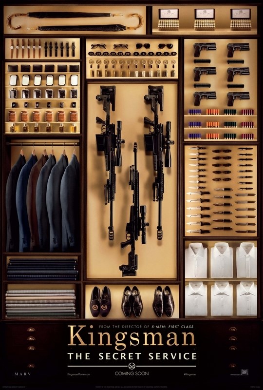 

Постер к фильму "Kingsman: Секретная служба" (Kingsman The Secret Service) Оригинальный 68