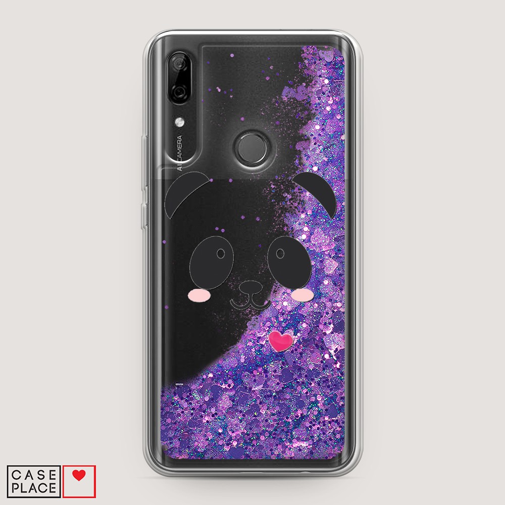 

Чехол Awog на Huawei P Smart Z/Y9 Prime 2019/Honor 9X "Влюбленный панда контур", Разноцветный, 69492-1