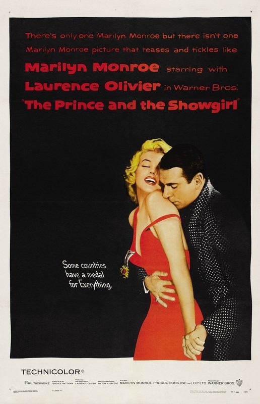 

Постер к фильму "Принц и танцовщица" (The Prince and the Showgirl) Оригинальный 65,5x101,6