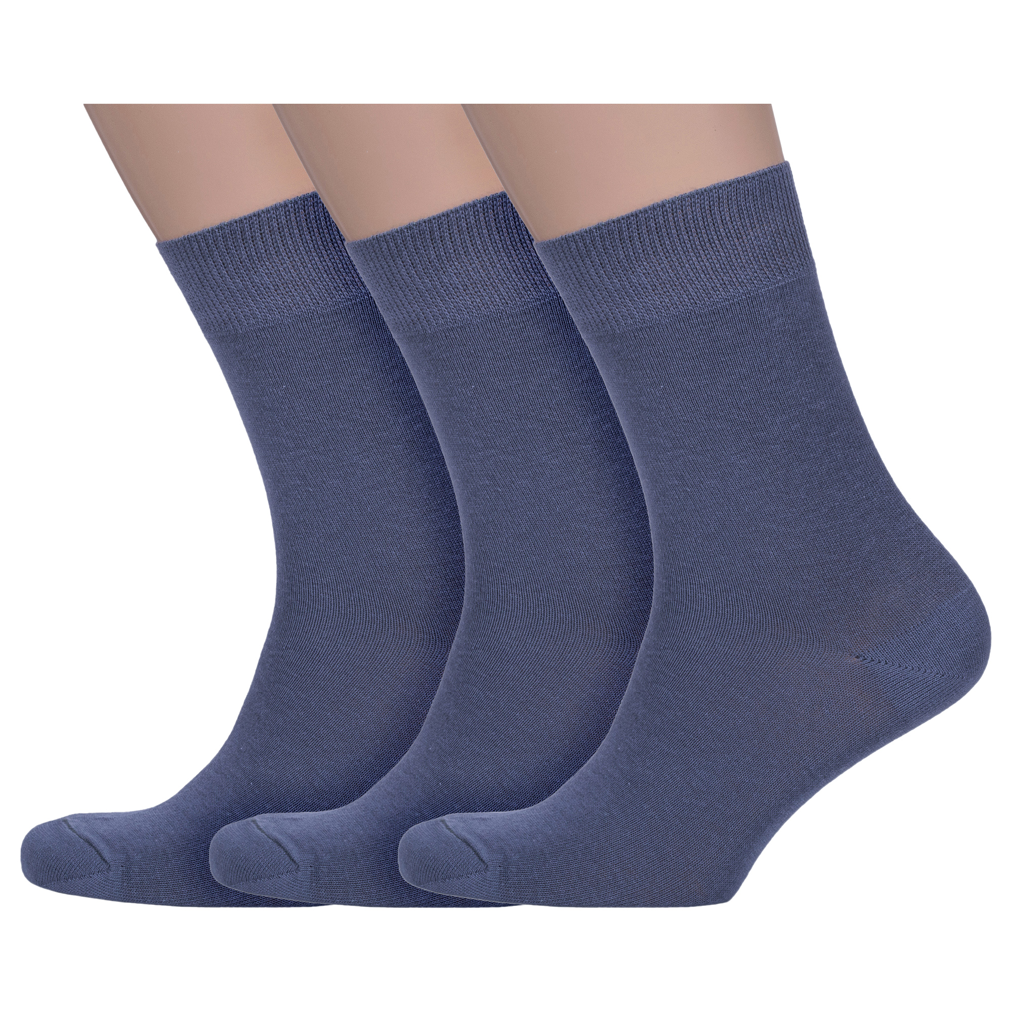 Комплект носков мужских НАШЕ 3-522С12 серых 25