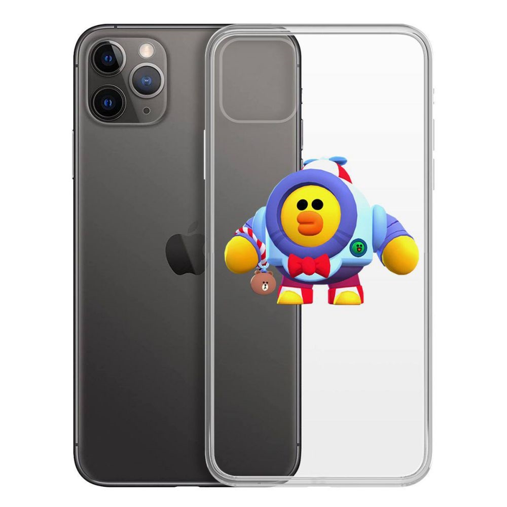 

Чехол-накладка Krutoff Clear Case Brawl Stars-Нани Салли для iPhone 11 Pro Max
