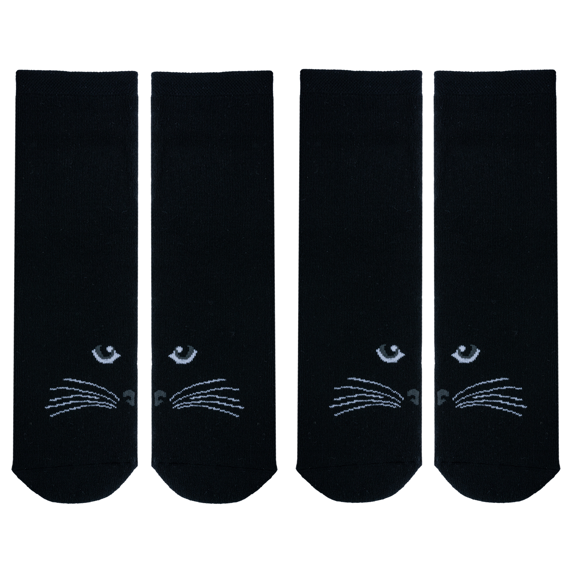 Комплект носков женских НАШЕ 2-432С5 черных 25