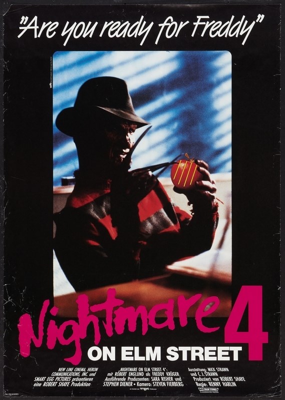 

Постер к фильму "Кошмар на улице Вязов 4: Повелитель сна" (A Nightmare on Elm Street 4 The