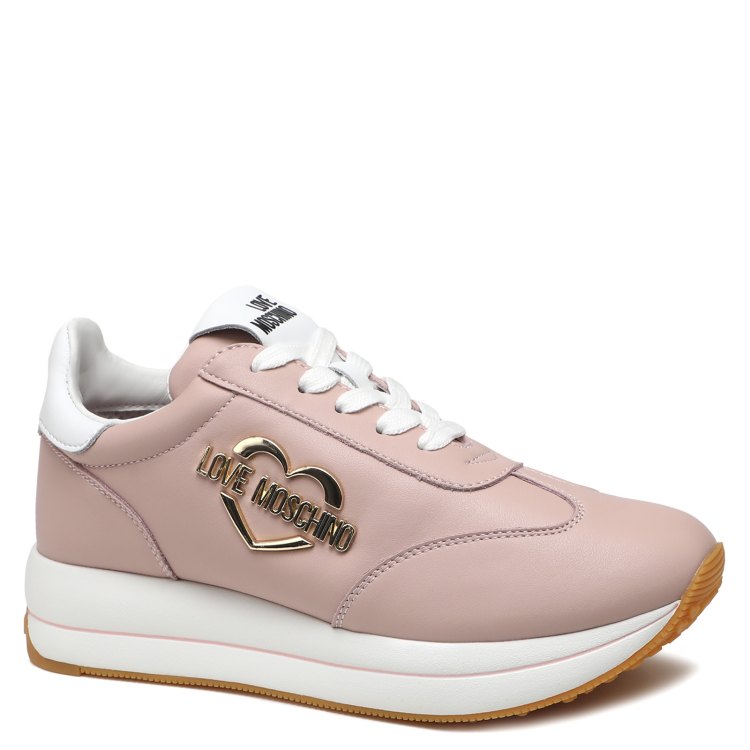 

Кроссовки женские Love Moschino JA15074G SS23 розовые 38 EU, Розовый, JA15074G SS23