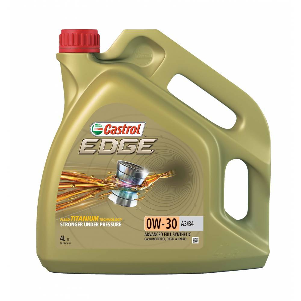 фото Моторное масло edge titanium fst a3/b4 ll01 0w30 синт.4л castrol