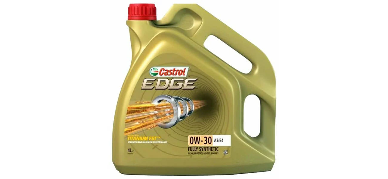 фото Моторное масло edge titanium fst a5/b5 ll01 0w30 синт.4л castrol