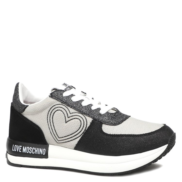 

Кроссовки женские Love Moschino JA15084G серые 36 EU, Серый, JA15084G