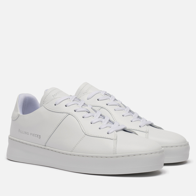 фото Кроссовки женские filling pieces light plain court белые 42 eu