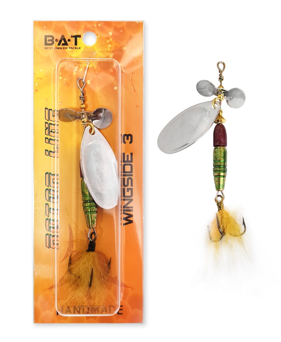 Блесна вертушка BAT HM WINGSIDE 3 Size:70mm 13.7g