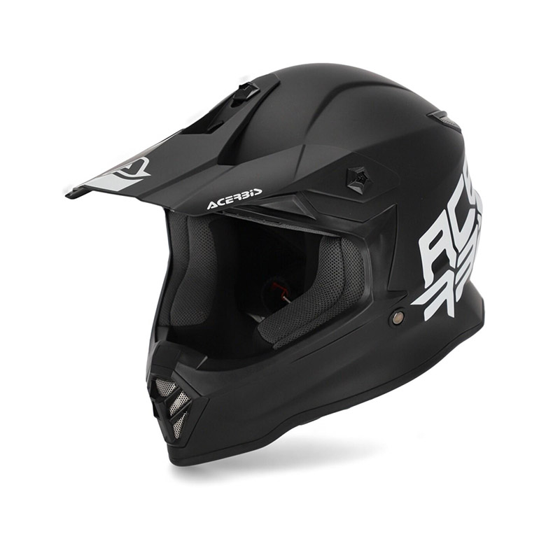 

Шлем детский Acerbis IMPACT STEEL JUNIOR Black L (51-52), Черный
