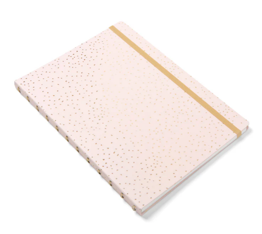 

Блокнот со сменными листами Filofax Notebook Rose Quartz А4 56 листов 100г/см2 розовый, 9120737
