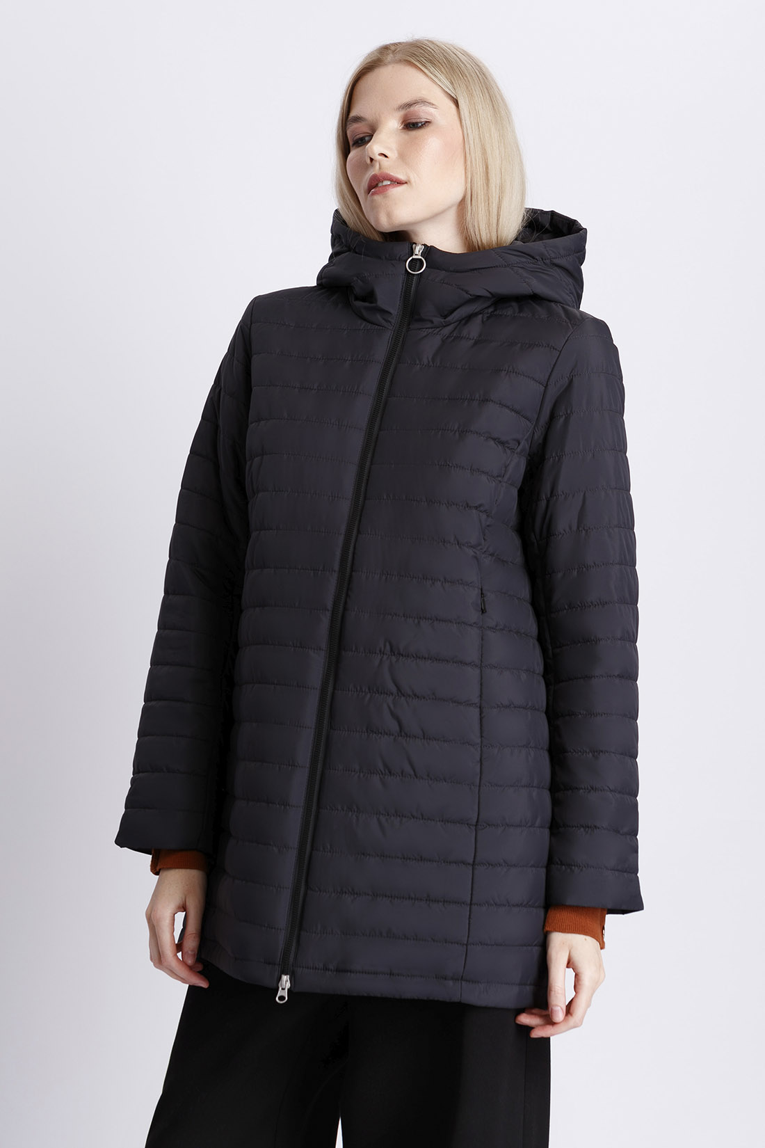 

Куртка женская Baon B0322701 черная 2XL, Черный, B0322701