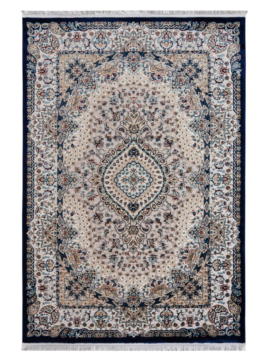 

Ковер Sofia Rugs TEBRIZ 4411A прямой крем/т.синий 200x300