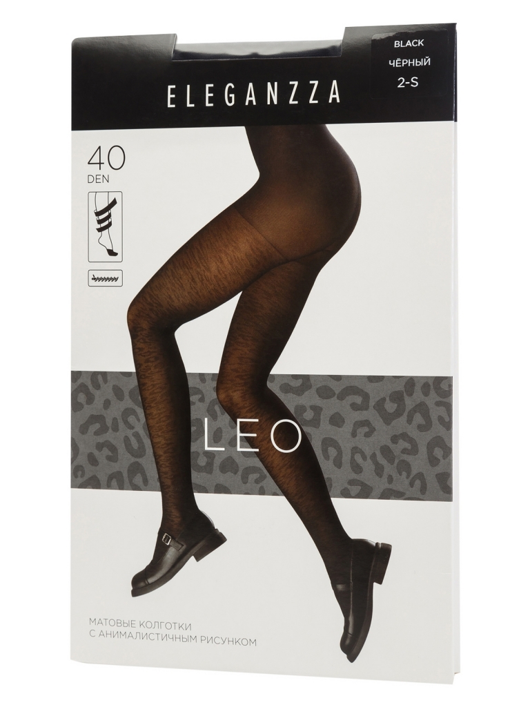 Колготки женские Eleganzza LEO черные S