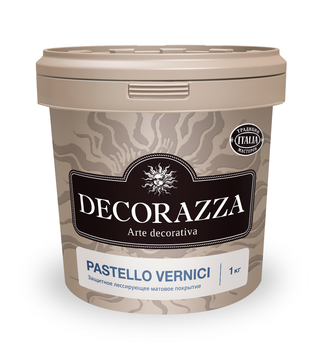 фото Декоративное покрытие decorazza pastello vernici 001, матовое, 1 кг