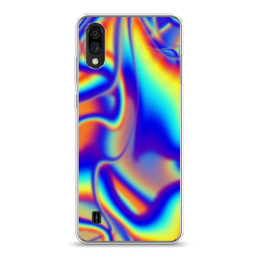 

Чехол на ZTE Blade A51 lite "Яркая голограмма", Разноцветный, 134950-3