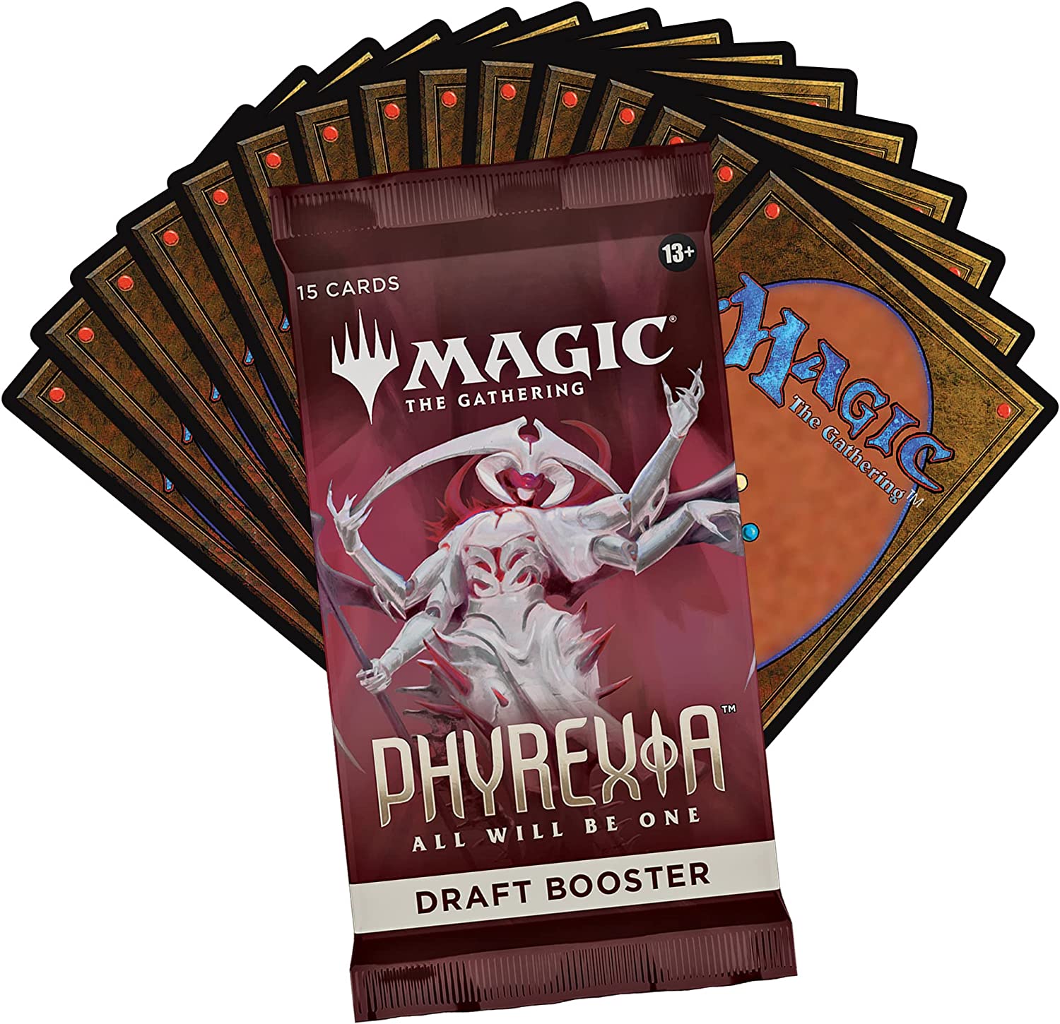 

Дополнение для настольной игры ККИ Magic The Gathering:Драфт-бустер издания Phyrexia: All