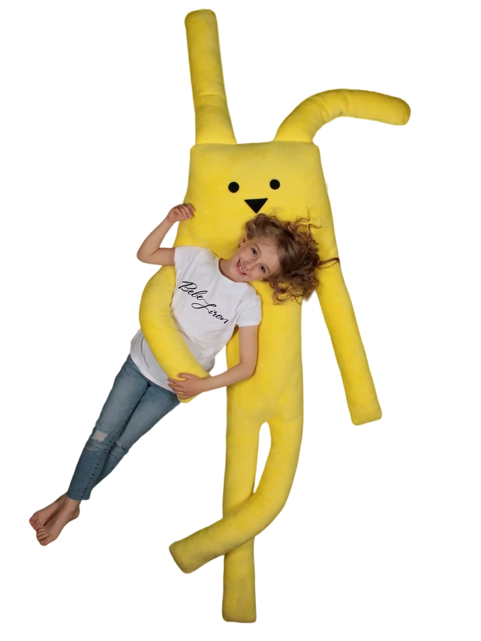 

Подушка игрушка детская декоративная Bebe Liron Зайчик Боба