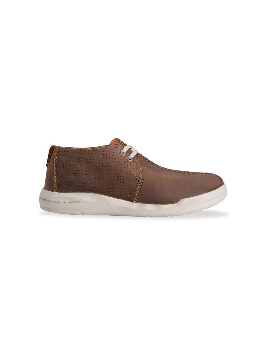 Полуботинки мужские Clarks 001423989 коричневые 43 EU