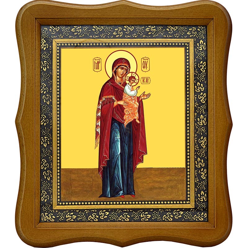 

Косинская Моденская икона Божьей Матери на холсте.