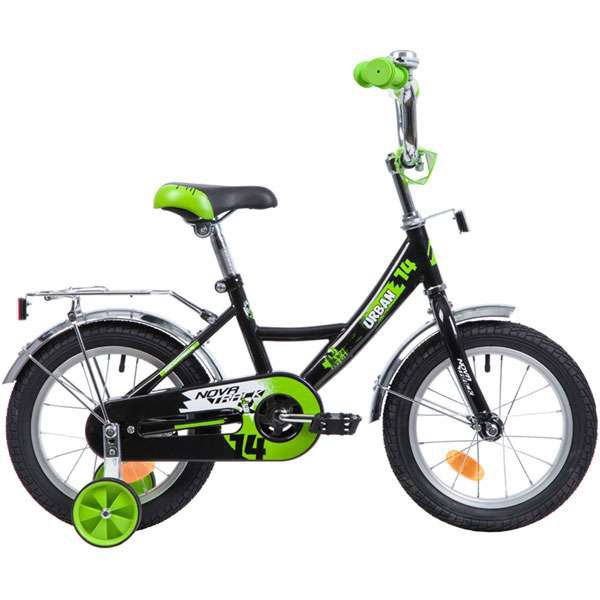 

Велосипед Novatrack Urban 14" чёрный