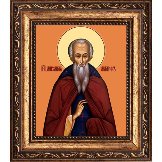 

Михаил Малеин преподобный Игумен. Икона на холсте.