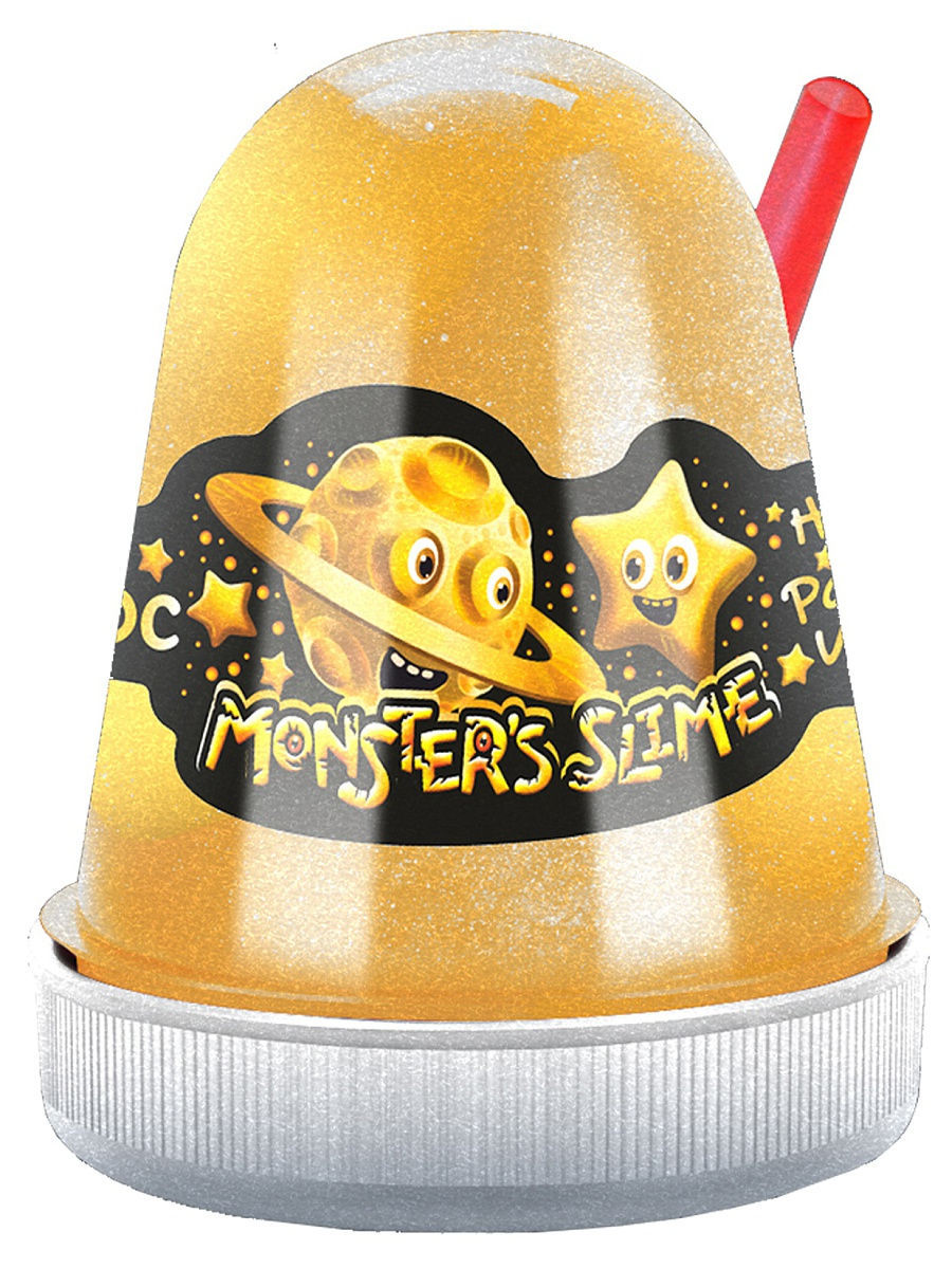 

Слайм Monster's Slime. Золотой космос