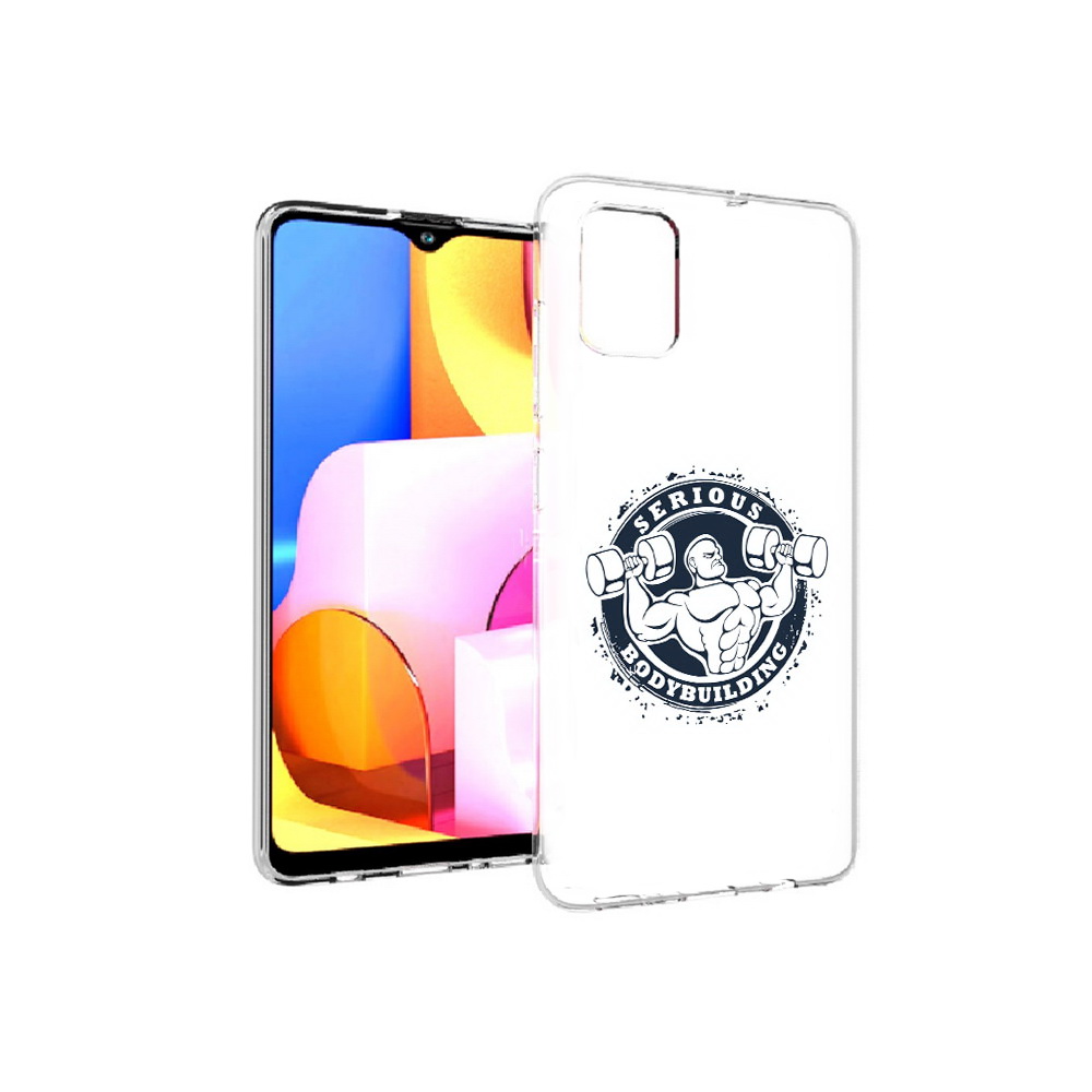 

Чехол MyPads Tocco для Samsung Galaxy A71 бодибилдинг воля к победе (PT142122.485.231), Прозрачный, Tocco