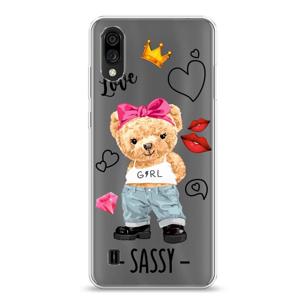 

Чехол на ZTE Blade A51 lite "Sugar Mommy", Голубой;белый;розовый, 134950-6
