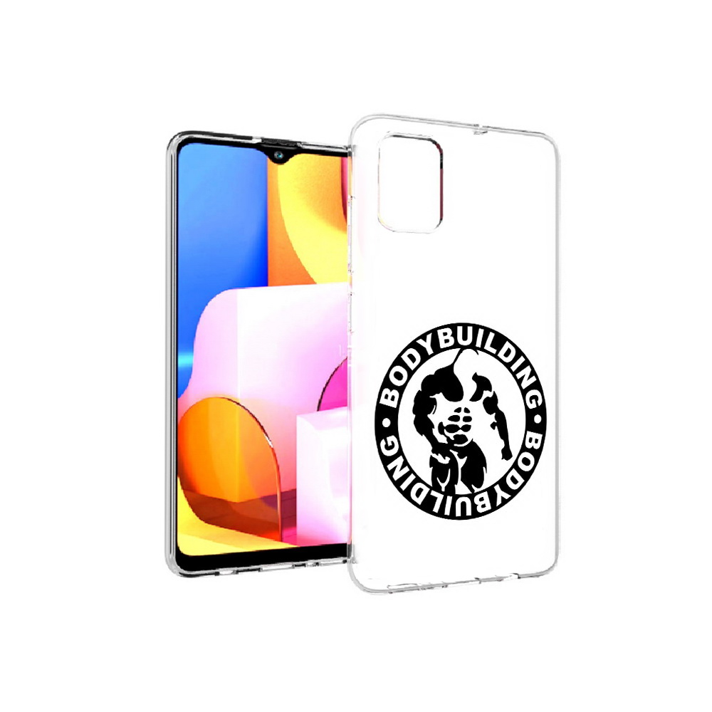 

Чехол MyPads Tocco для Samsung Galaxy A71 бодибилдинг (PT142122.485.240), Прозрачный, Tocco