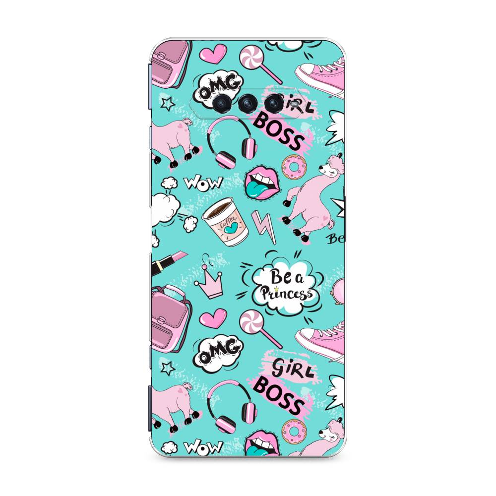 

Чехол Awog на Xiaomi Black Shark 4/4S/4S Pro/4 Pro "Стильная лама", Разноцветный, 311150-1