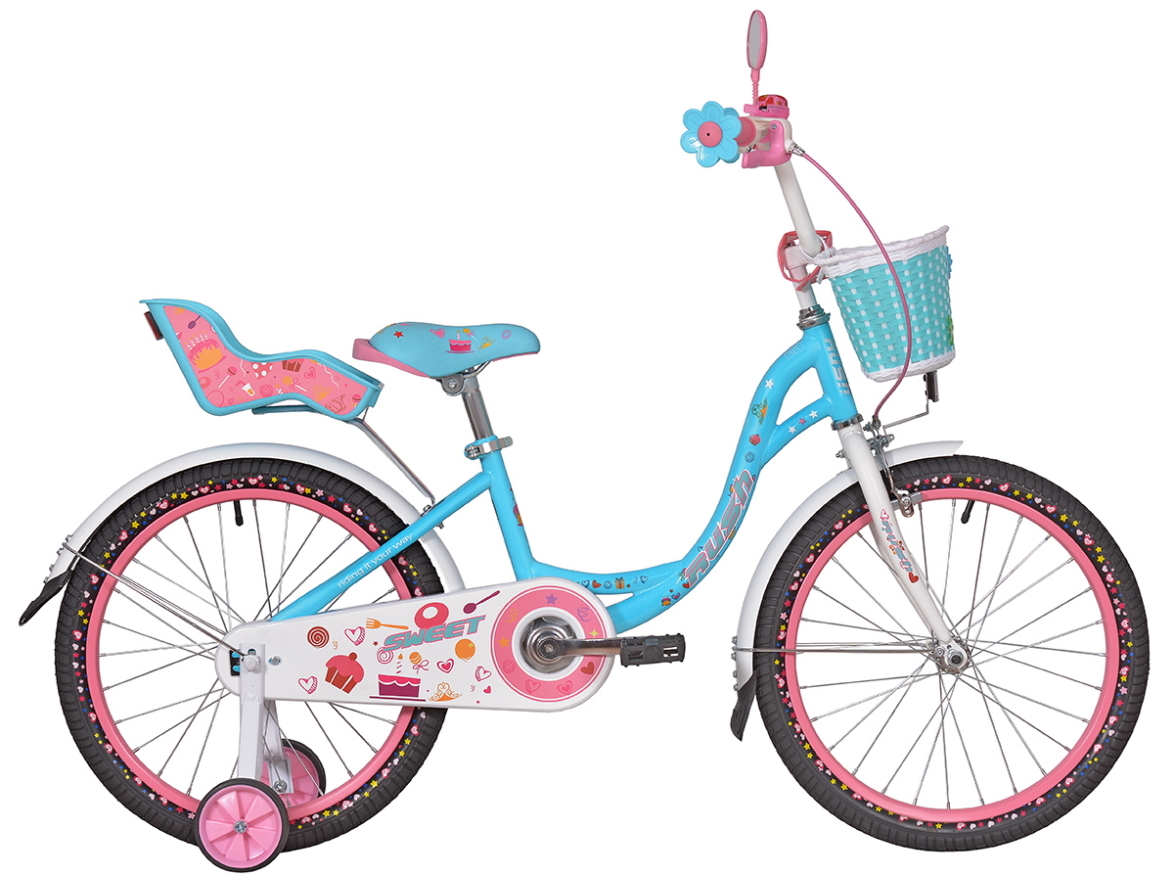 Велосипед детский 20 RUSH HOUR рост 120-135, 6-9 лет SWEET 20