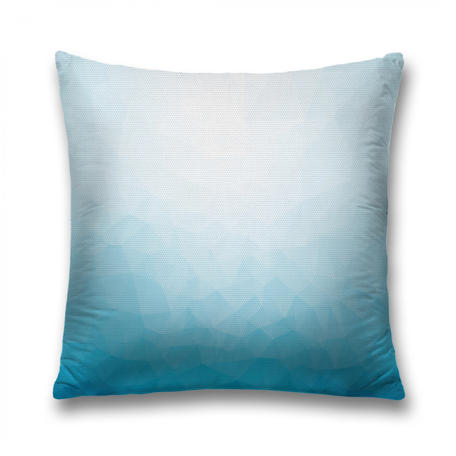 

Наволочка декоративная JoyArty "Полигональное деграде" на молнии, 45x45 см, Голубой, Полигональное деграде