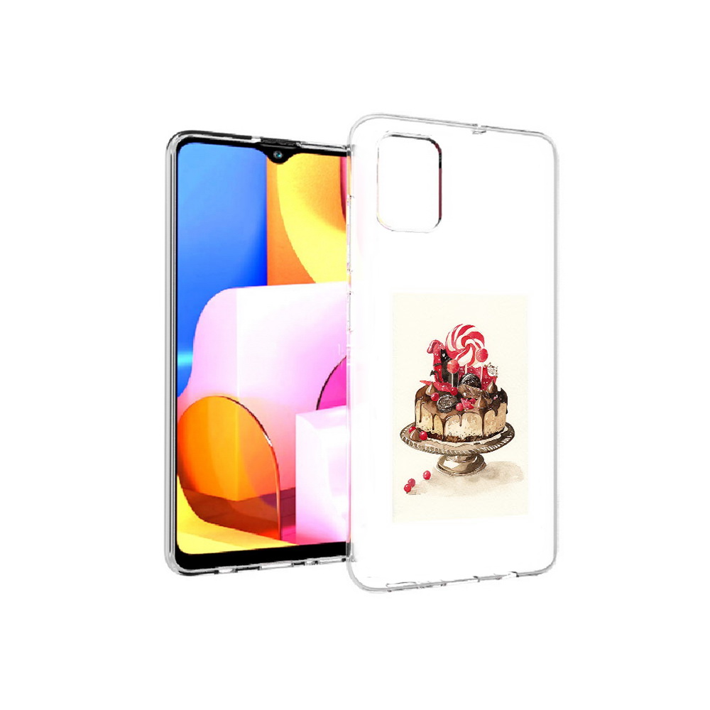 

Чехол MyPads Tocco для Samsung Galaxy A71 вкусный торт (PT142122.485.262), Прозрачный, Tocco