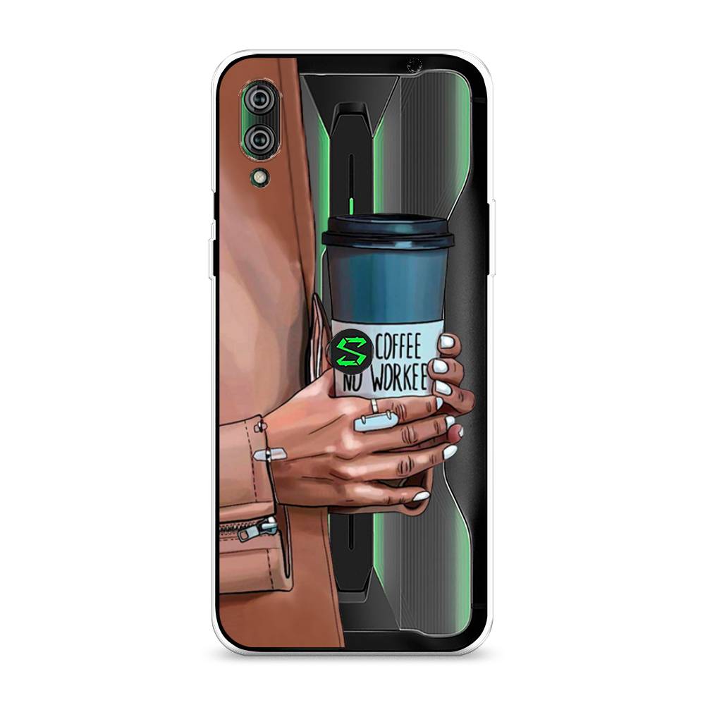 

Чехол Awog на Xiaomi Black Shark 2/2 Pro "No coffee", Разноцветный, 36450-7