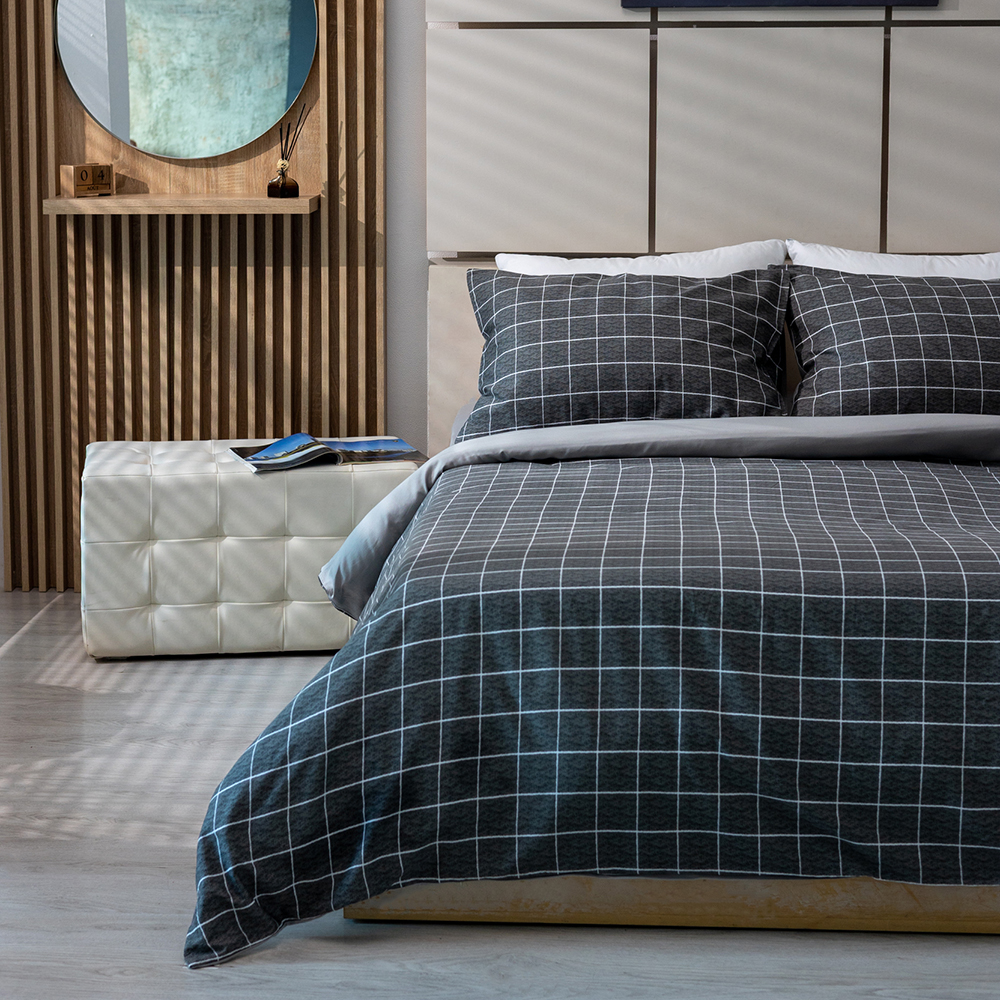 Комплект постельного белья 2 спальный серый 4799₽