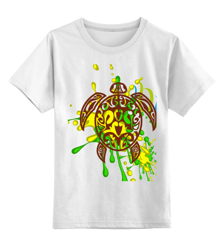 

Детская футболка классическая Printio Морская черепашка 212356, р. 116, Белый, 0000000110623