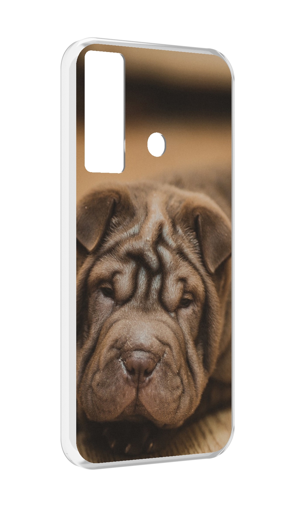 

Чехол MyPads шарпеи для Tecno Camon 17, Прозрачный, Tocco