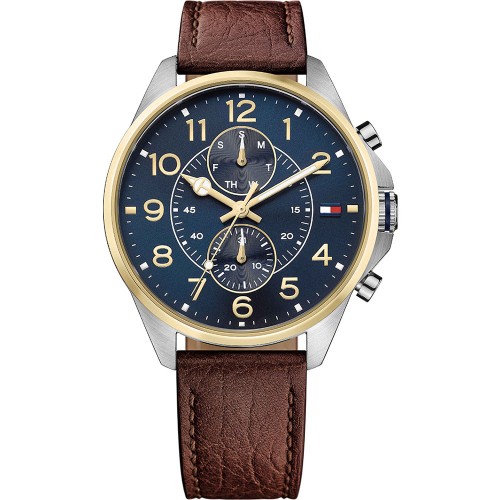 

Наручные часы мужские Tommy Hilfiger 1791275 коричневые, 1791275