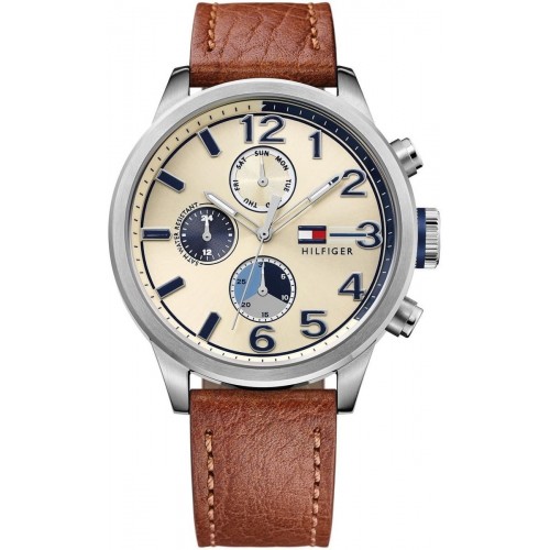 

Наручные часы мужские Tommy Hilfiger 1791239 коричневые, 1791239