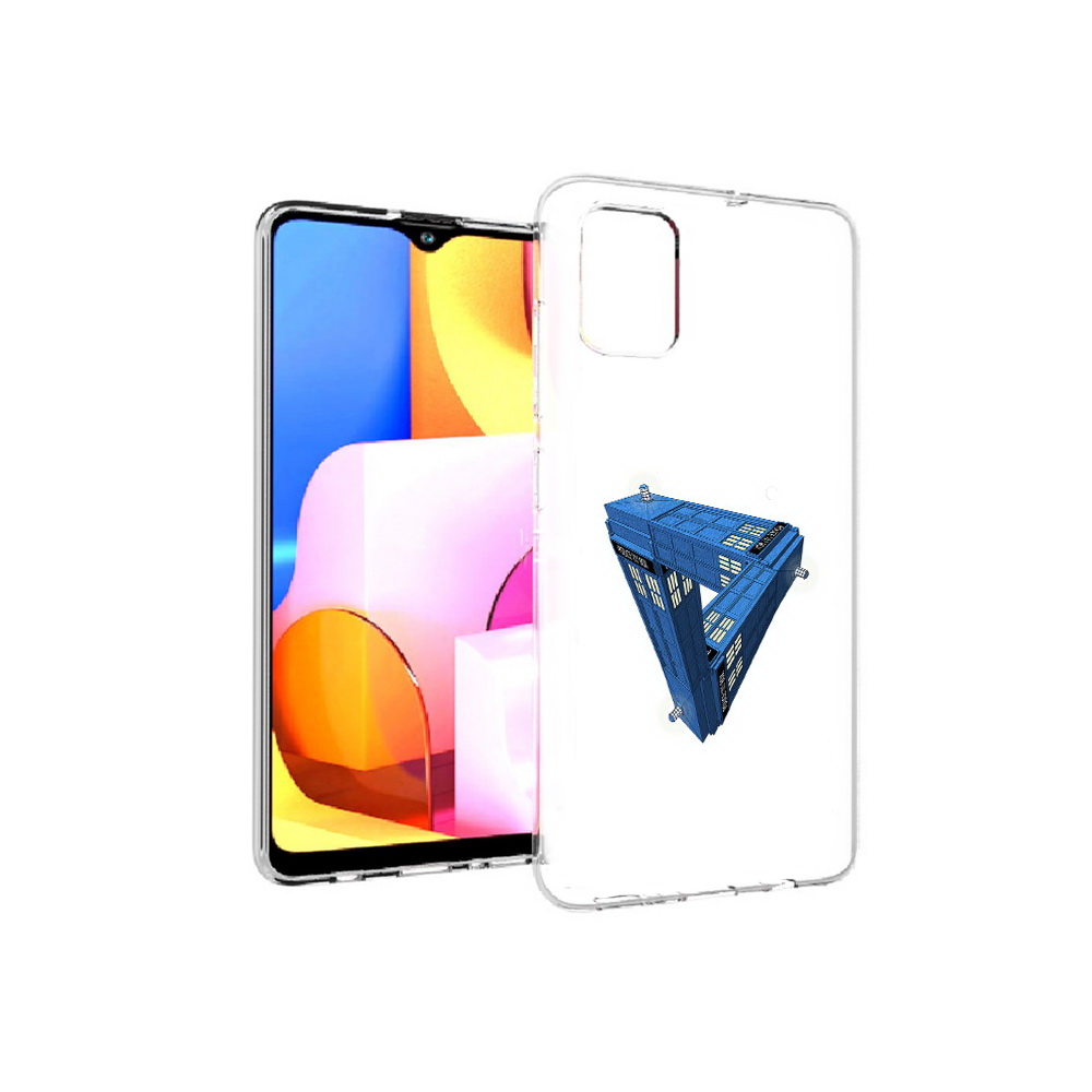 

Чехол MyPads Tocco для Samsung Galaxy A71 головолока абстракция (PT142122.485.291), Прозрачный, Tocco