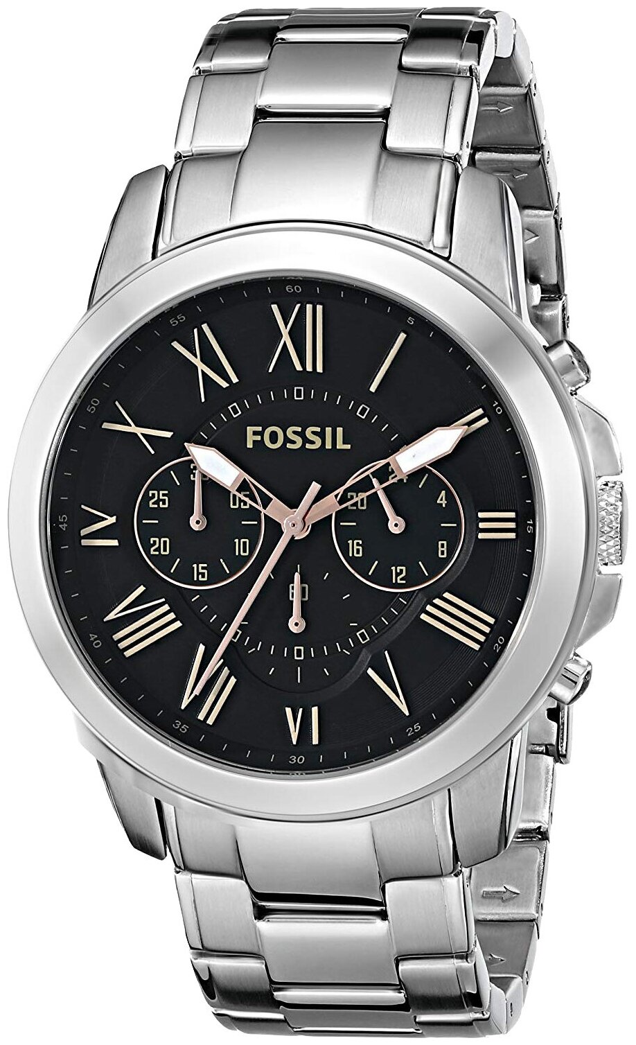 

Наручные часы мужские Fossil FS4994 серебристые, FS4994