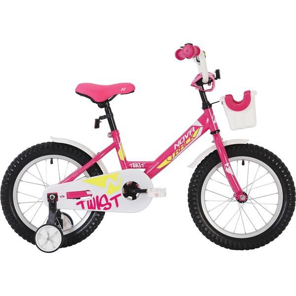 

NOVATRACK 14" TWIST розовый