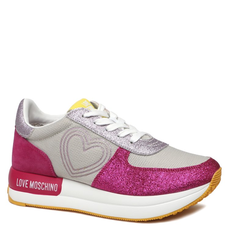 

Кроссовки женские Love Moschino JA15084G серые 37 EU, Серый, JA15084G