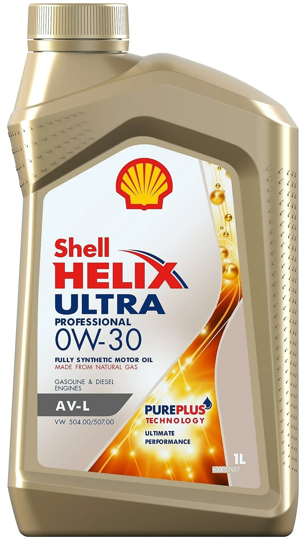 Моторное масло HELIX ULTRA PROFESSIONAL AV-L 0W30 синт.1л SHELL