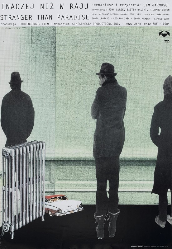 

Постер к фильму "Более странно, чем в раю" (Stranger Than Paradise) Оригинальный 68,6x99,1