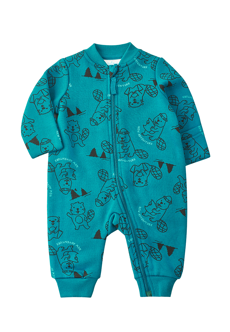 Комбинезон детский Kari Baby AW23B011, 62 Китай бирюзовый