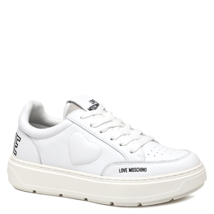 

Кеды женские Love Moschino JA15244G FW23 белые 36 EU, Белый, JA15244G FW23