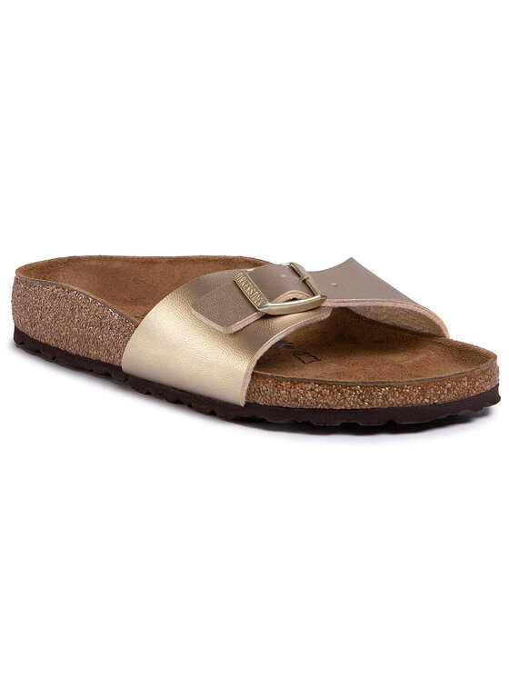 фото Шлепанцы madrid bs 1016107 birkenstock золотой 38 eu