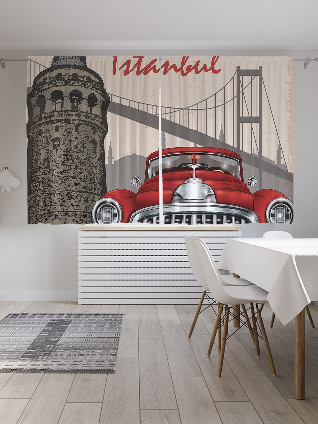 

Шторы JoyArty с фотопечатью "Мосты в Стамбуле" из сатена, 290х180 см, Мосты в Стамбуле